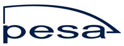 Logo firmy PESA