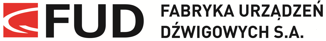 Logo firmy Fabryka Urządzeń Dźwigowych