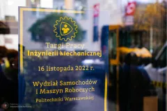 Zdjęcie plakatu Targów Pracy Inżynierii Mechanicznej