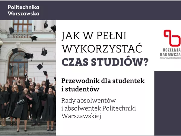 Strona tytułowa przewodnika "Jak w pełni wykorzystać czas studiów?"