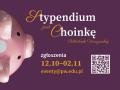 Plakat informacyjny o "Stypendium pod choinkę"